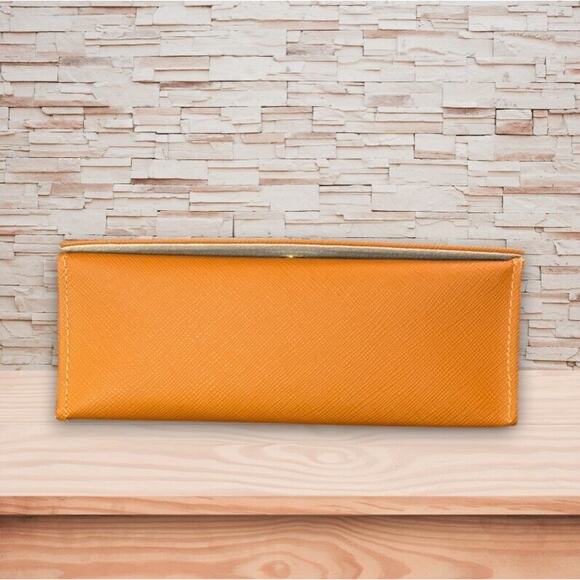 Tory Burch Orange Glasses Case - Picture 3 of 7